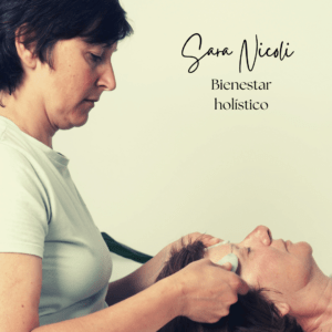 Sara Nicoli Terapias Holísticas Barcelona, especialista en masajes faciales respetuosos y reflexologia